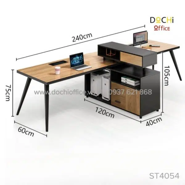 Bàn Làm Việc Nhóm ST4054 - Cụm 6