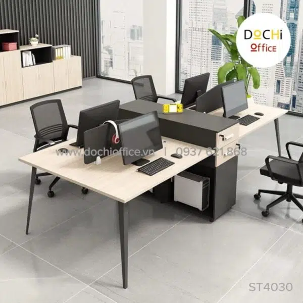 Cụm Bàn Làm Việc Hiện Đại ST4030 - Cụm 2