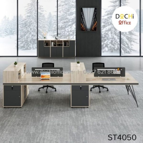 Cụm Bàn Làm Việc 6 Người ST4050
