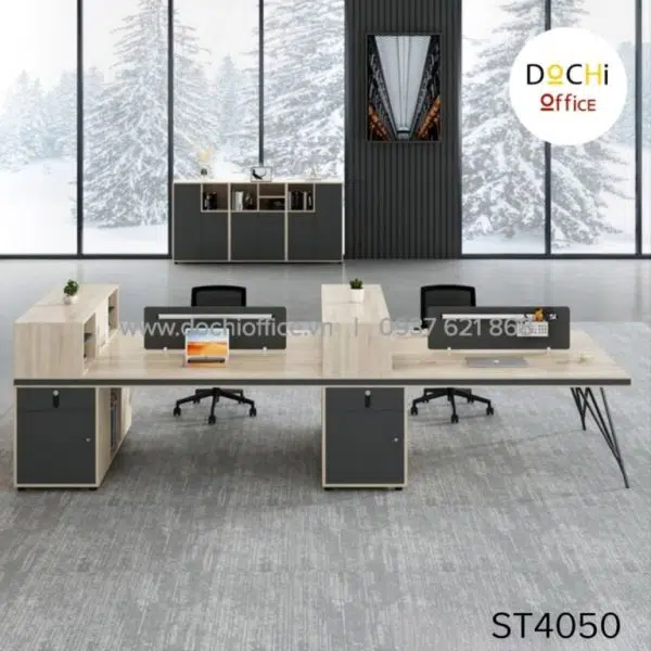 Cụm Bàn Làm Việc 6 Người ST4050