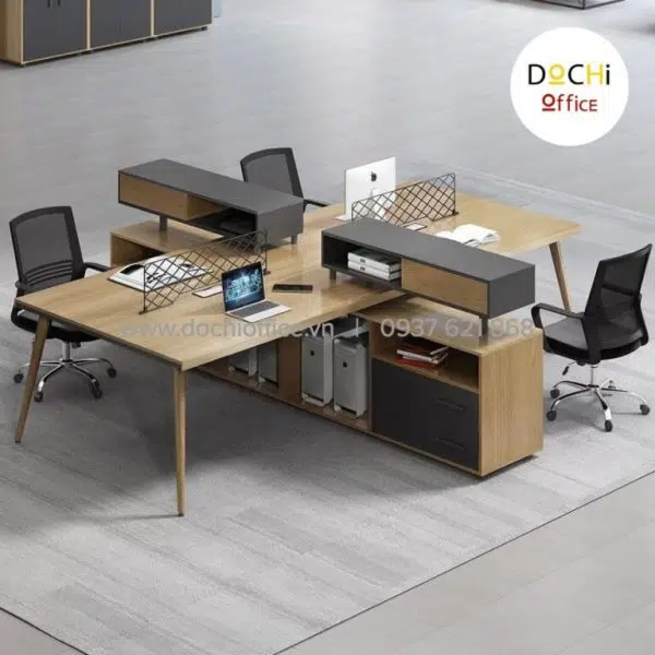 Cụm Bàn Làm Việc Hiện Đại ST4034 - Cụm 2