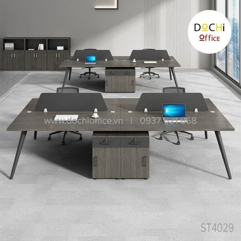 Cụm Bàn Làm Việc Nhân Viên ST4029 - Cụm 2 - Ảnh 9
