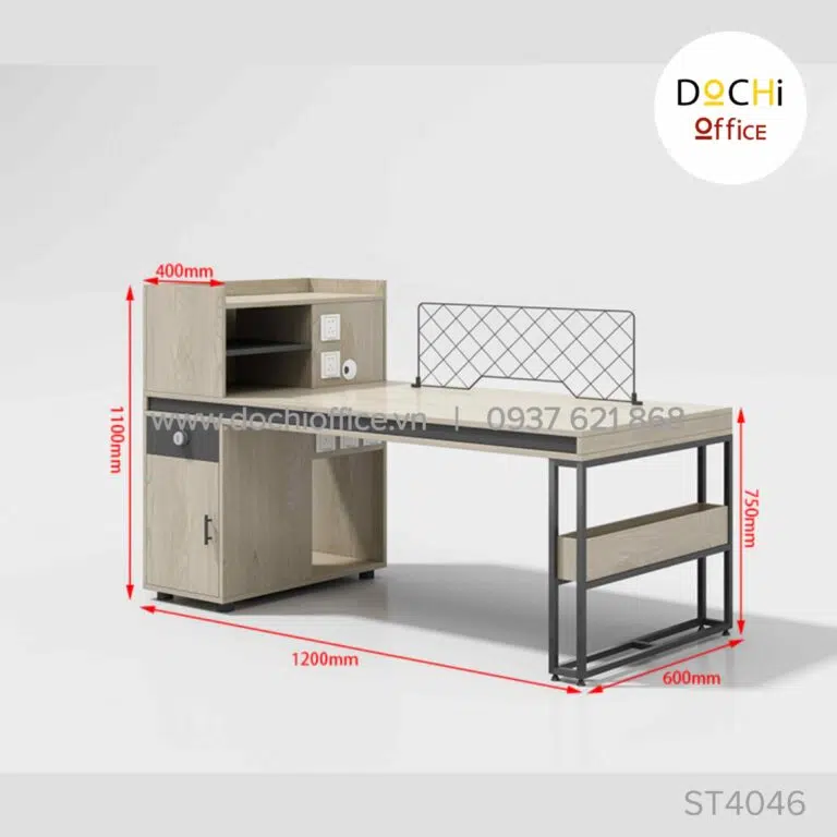 Bàn Làm Việc Hiện Đại ST4046 - Cụm 4 - Ảnh 14
