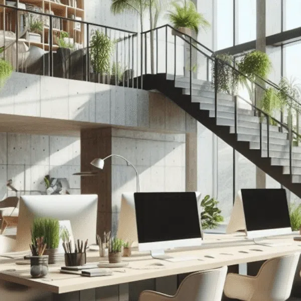 Nội thất văn phòng xanh - bệ phóng bền vững cho doanh nghiệp luôn đổi mới.