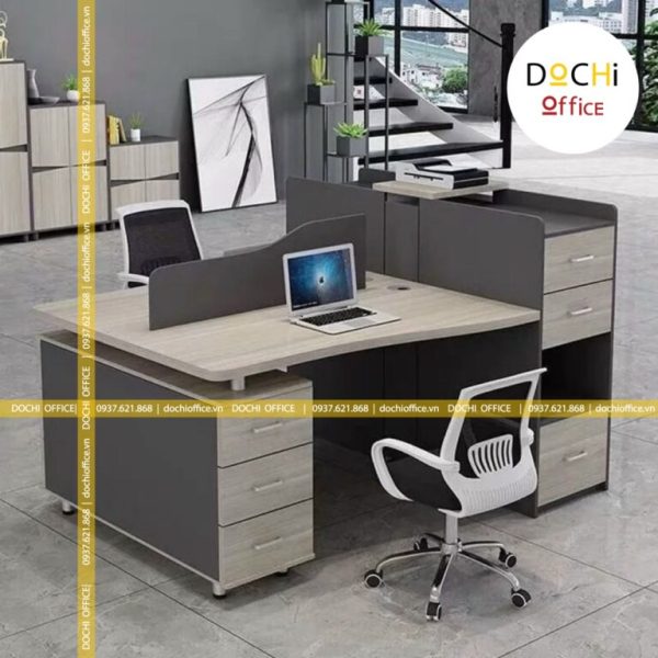 Bàn Làm Việc Đẹp ST4075 - Cụm 6 Bàn Làm Việc Đẹp ST4075 - Cụm 6