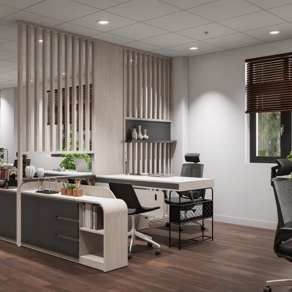 Màu trắng tạo không gian rộng và sáng