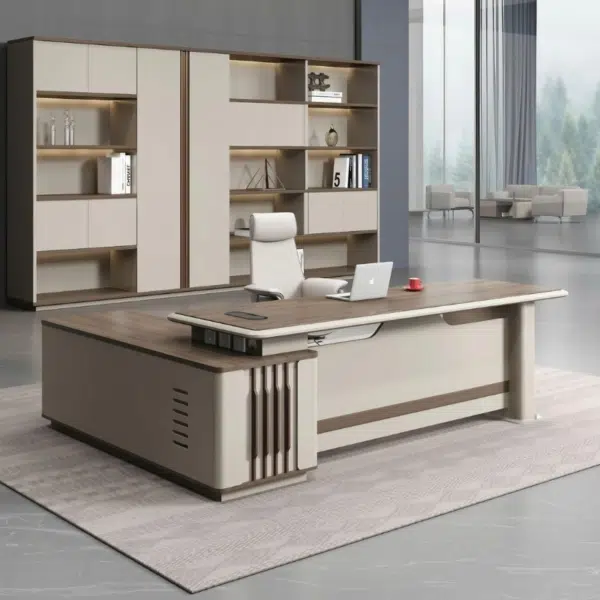 Kiểu dáng và tỷ lệ phù hợp với vị trí đặt bàn giám đốc