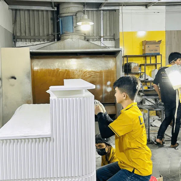 Nội thất văn phòng bằng gỗ công nghiệp MDF chất lượng cao