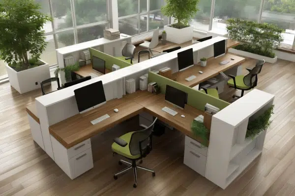 Thiết Kế Nội Thất Văn Phòng Huyện Cần Giờ nhẹ nhàng thoáng đãng