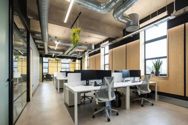 Thiết kế nội thất văn phòng Huyện Cần Giuộc mở rộng linh hoạt