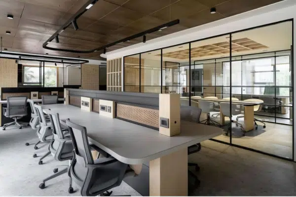 Thiết kế nội thất văn phòng Đức Hoà công nghiệp phát triển