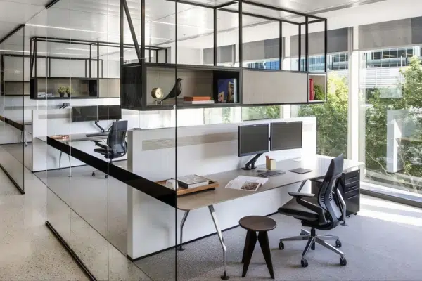 Thiết Kế Nội Thất Văn Phòng Tân Trụ tiện dụng hiện đại