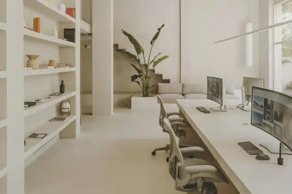 Thiết Kế Nội Thất Văn Phòng Thống Nhất rõ ràng đồng bộ