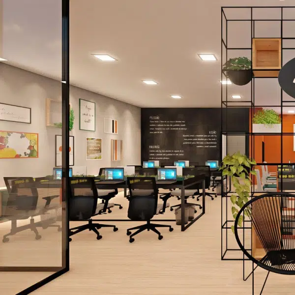 Dochi Office - Đơn vị thiết kế văn phòng 80m2 chuyên nghiệp