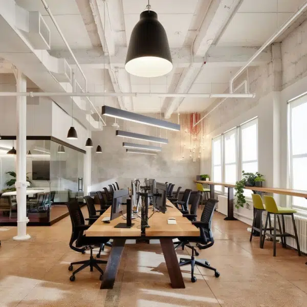 Xu hướng thiết kế nội thất văn phòng không gian mở