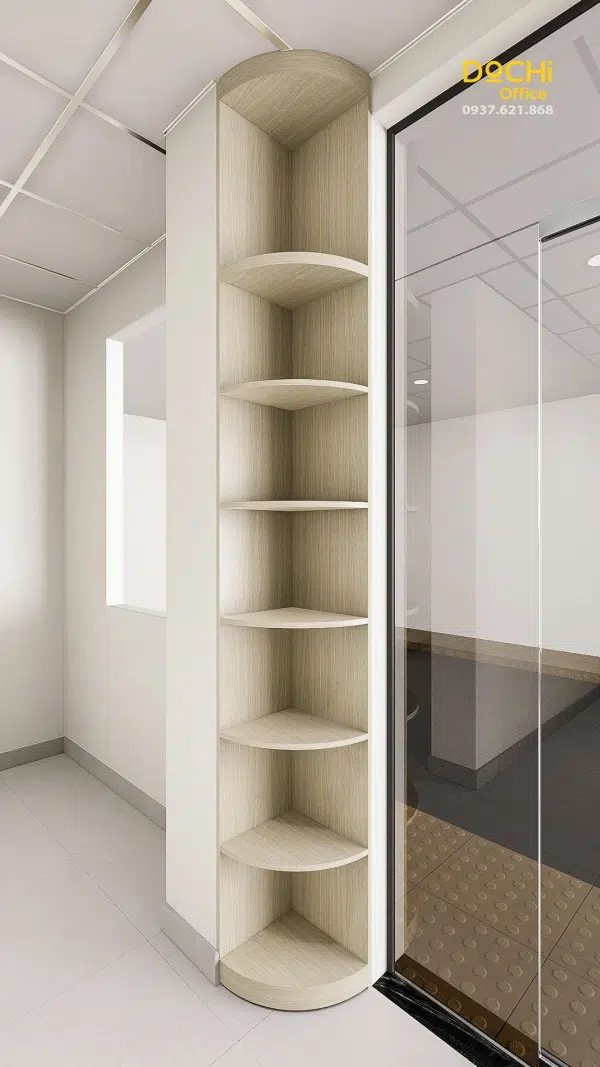 Tủ trưng bày âm tường - Điểm nhấn thẩm mỹ và công năng