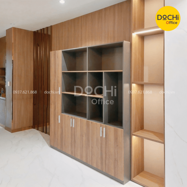 Hệ tủ lưu trữ và trang trí