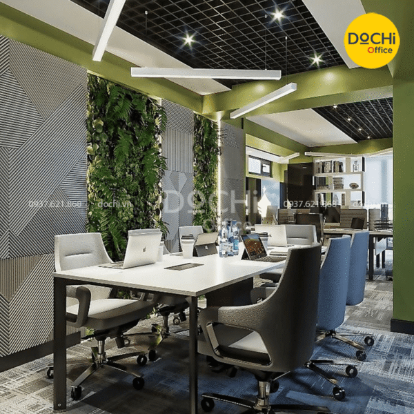 Kết hợp các yếu tố “xanh” và “bền vững” trong nội thất văn phòng