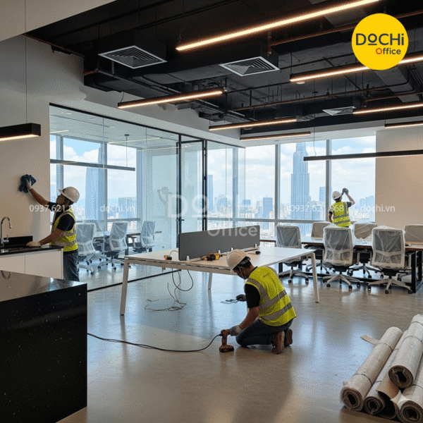 Thi công nội thất văn phòng Quận 1 chuyên nghiệp cần những yếu tố gì?