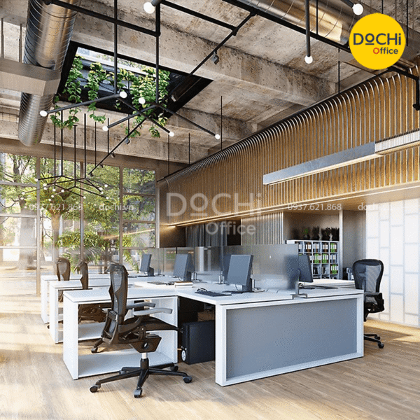 Sử dụng nội thất thông minh được làm từ vật liệu công nghiệp