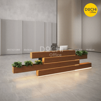 Quầy lễ tân cao cấp QLT087