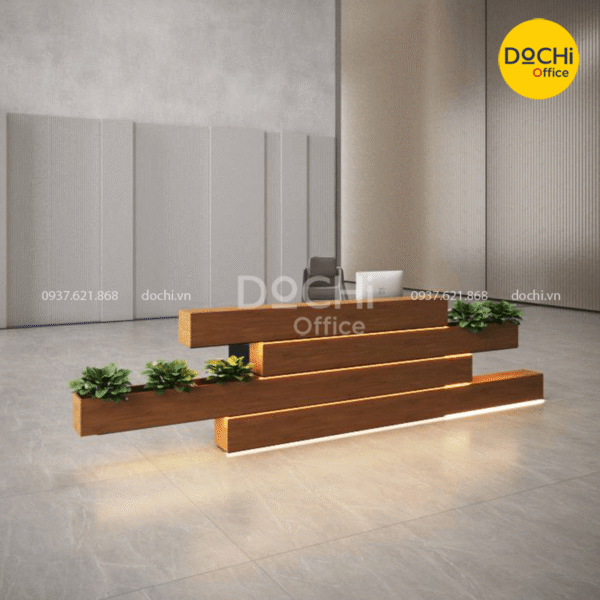 Quầy lễ tân cao cấp QLT087