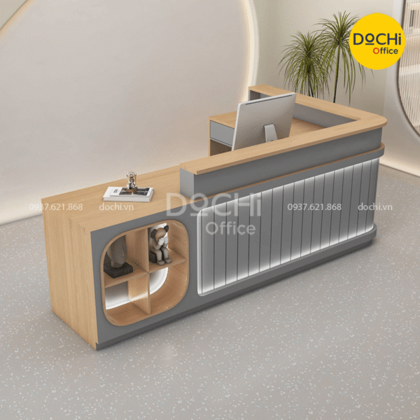 Quầy lễ tân cao cấp QLT091