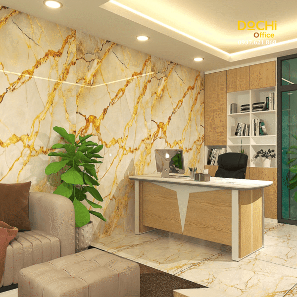 Khu vực bàn giám đốc tầng trệt