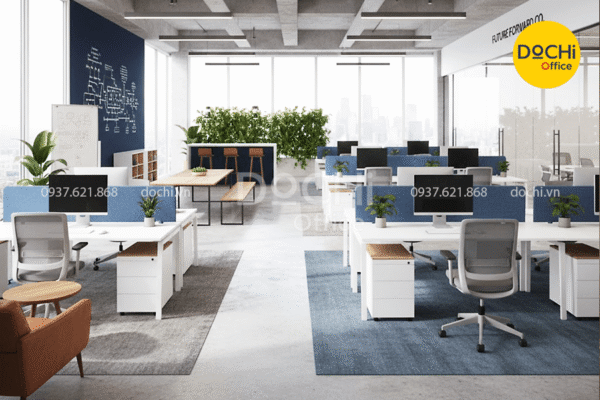 12+ Cách bố trí văn phòng làm việc tối ưu cho công ty