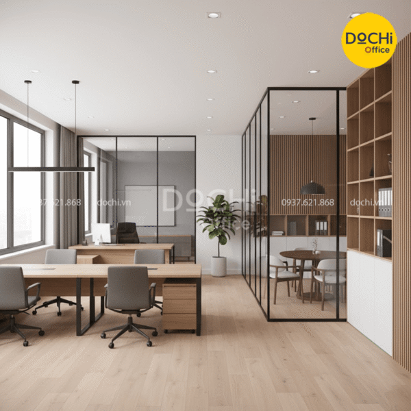 Thiết kế nội thất văn phòng nhỏ 40m2, 45m2