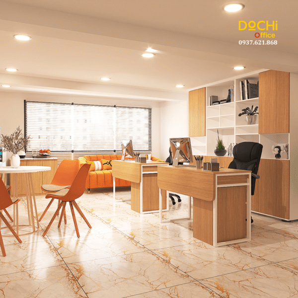 Thiết kế nội thất văn phòng công ty anh Tuấn Quận 1