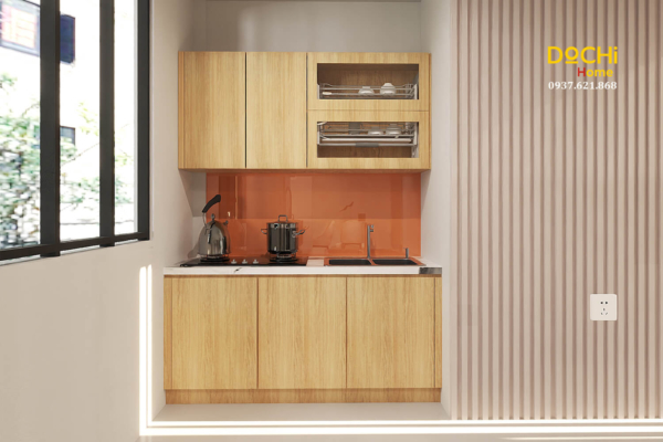 Bếp nhỏ gọn tiện dụng tầng 2