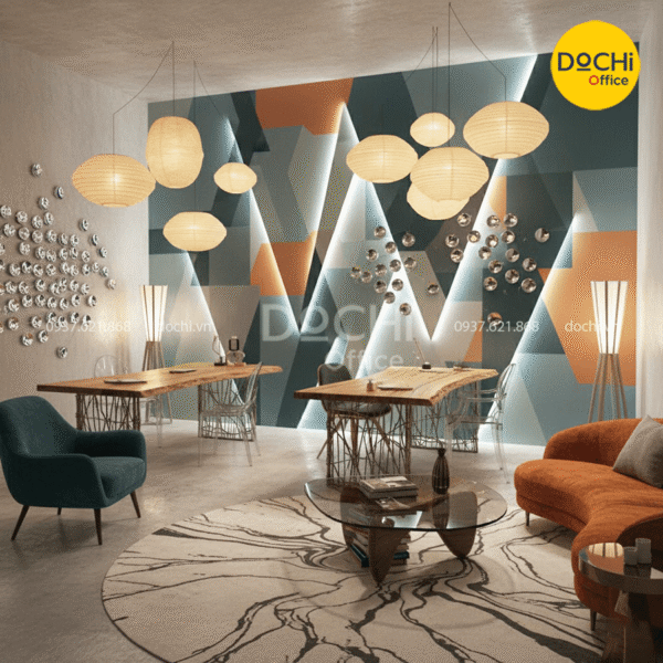 Mẫu nội thất văn phòng 30m2 độc đáo, ấn tượng