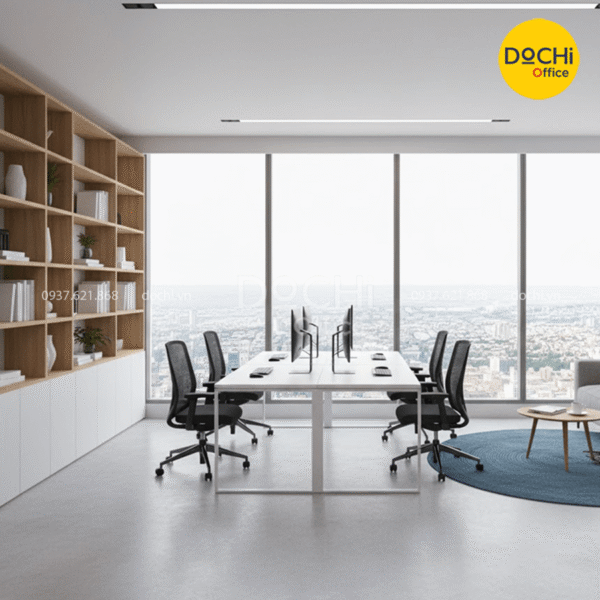 DOCHI OFFICE - Chuyên thiết kế thi công nội thất văn phòng trọn gói uy tín