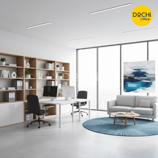 Mẫu nội thất văn phòng 30m2 cho startup nhỏ