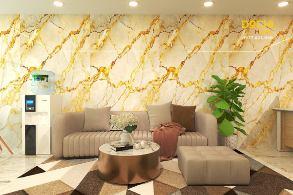 Khu vực tiếp khách tầng trệt