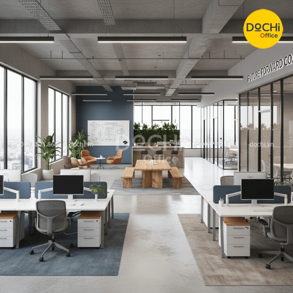 Lưu ý khi bố trí văn phòng làm việc