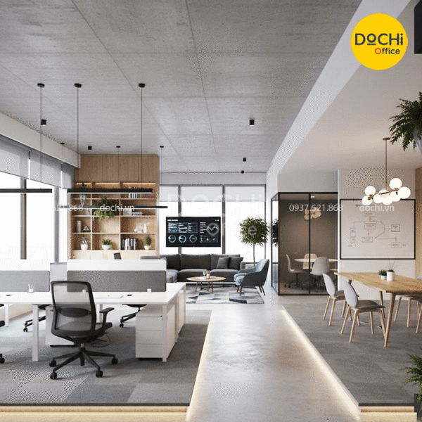 Văn phòng 50m2 thiết kế theo phong cách nào là đẹp nhất?