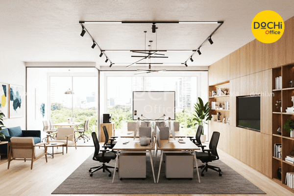 20+ Mẫu Thiết Kế Nội Thất Văn Phòng 50m2 Hiện Đại Và Chuyên Nghiệp