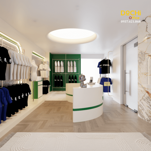 Dự án thiết kế nội thất văn phòng Thiên Kim 60m2