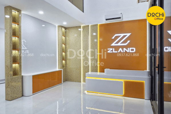 Bàn giao nội thất văn phòng Công ty cổ phần địa ốc ZLAND