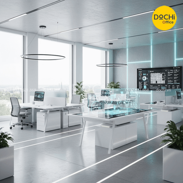 Cách bố trí văn phòng làm việc hiện đại, thông minh