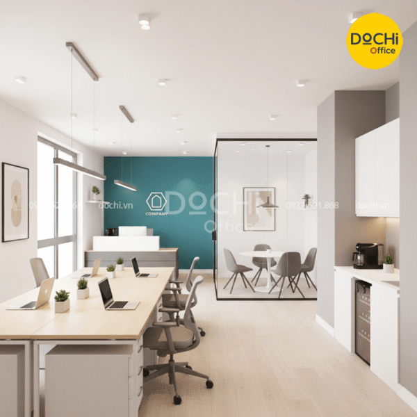 Thiết kế nội thất văn phòng nhỏ 30m2