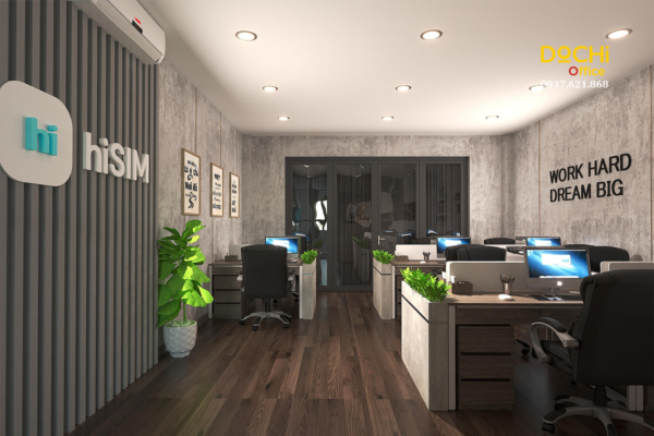 Dự án thiết kế nội thất văn phòng 28m2