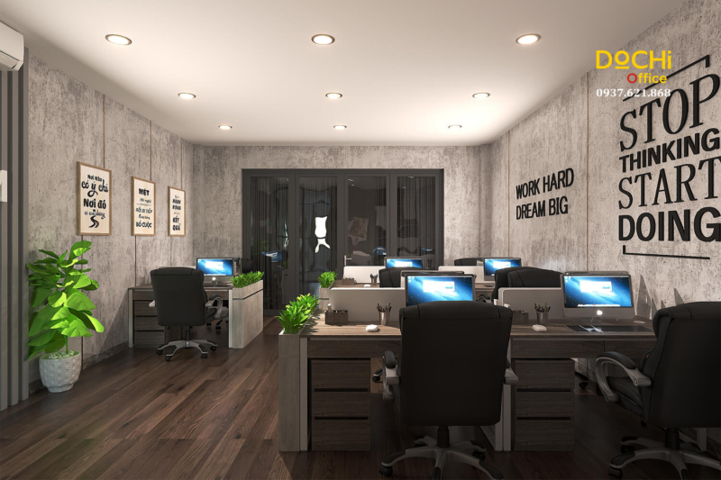 Khu vực cụm bàn làm việc