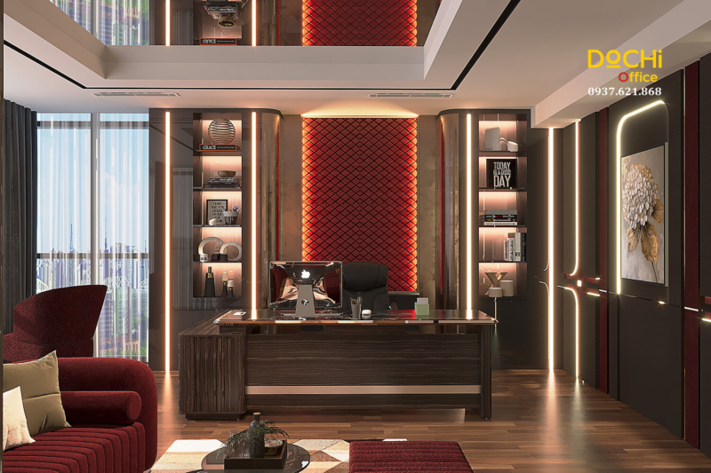 Bố cục không gian văn phòng giám đốc LG