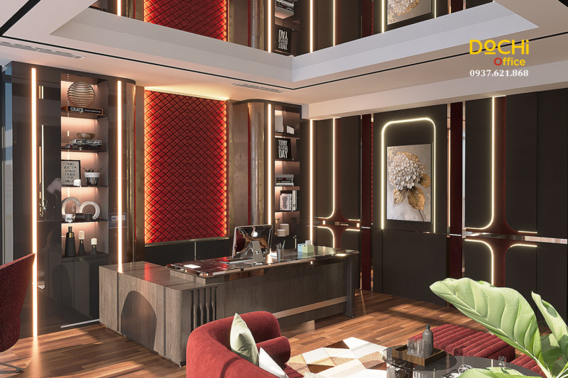 Bố cục không gian văn phòng giám đốc LG