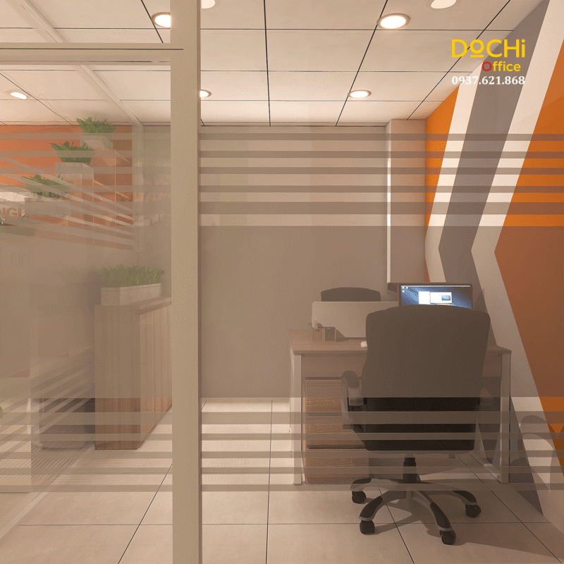 Khu vực phòng kế toán tầng trệt