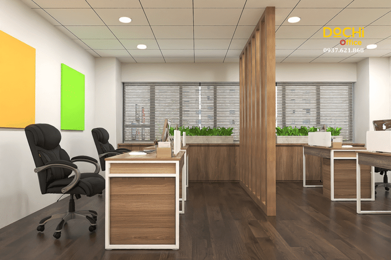 Khu vực phòng làm việc tầng lửng