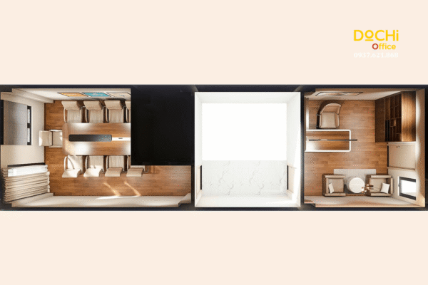 Nội thất văn phòng tầng 2